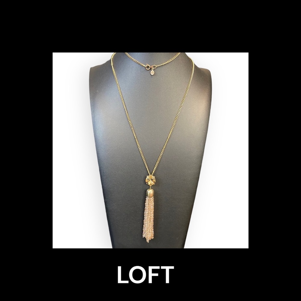 LOFT Tassel Necklace